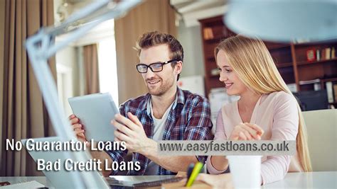 Bad Credit No Guarantor No Fee Loans